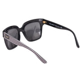 ドルチェアンドガッバーナ 千鳥格子 サングラス DG4286-F 379/87 ホワイト ブラック プラスチック レディース DOLCE&GABBANA 【中古】